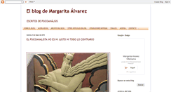 Desktop Screenshot of elblogdemargaritaalvarez.com