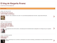 Tablet Screenshot of elblogdemargaritaalvarez.com
